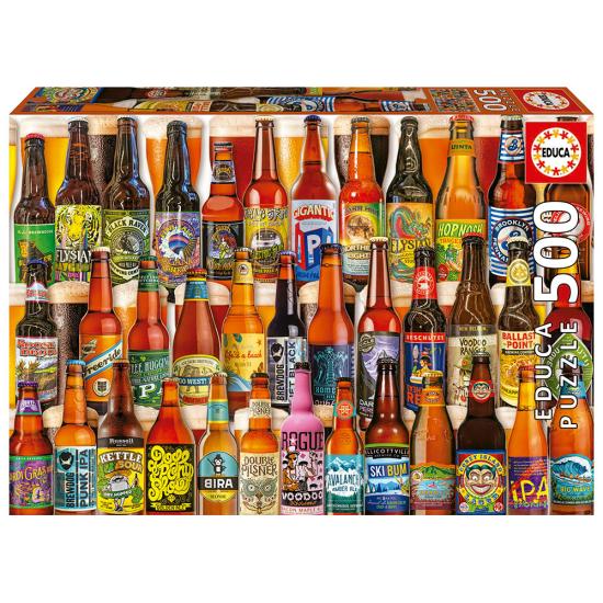 Puzzle Educa Cervejas Artesanais 500 Peças