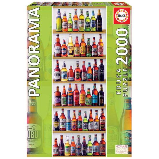 Puzzle Educa Cervejas do Mundo de 2000 Peças