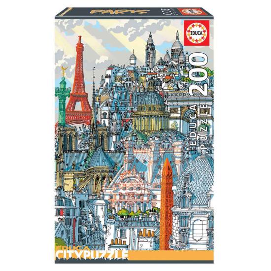 Puzzle Educa City Paris 200 peças