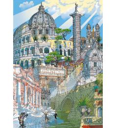 Puzzle Educa City Roma 200 peças