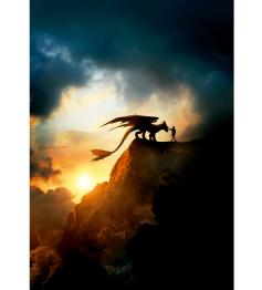 Puzzle Educa How to Train Dragon de 1000 Peças