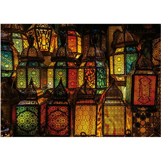 Puzzle Educa Colagem de Farois de 1000 Peças