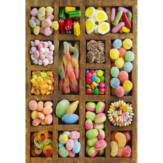 Puzzle Educa Colagem de Doces 500 Peças