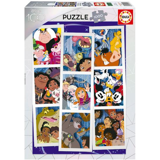 Puzzle Educa Collage Disney 100 de 1000 Peças Puzzle Educa Collage Disney 100 de 1000 Peças