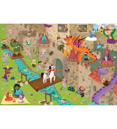 Puzzle Educa Detetives O Castelo de 50 Peças