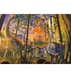 Puzzle Educa Curious Dinosaurs 500 Peças