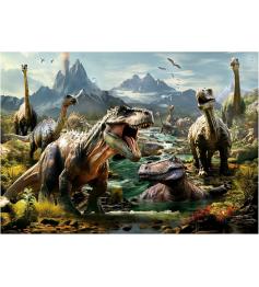 Puzzle Educa Dinossauros Ferozes de 1000 Peças