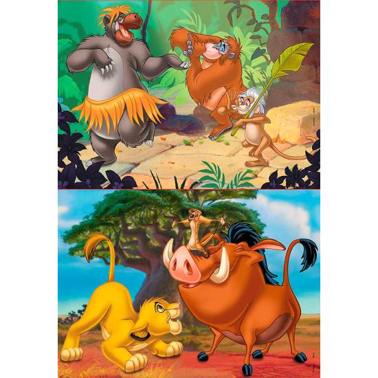 Puzzle Educa Disney Animals 2 x 20 peças