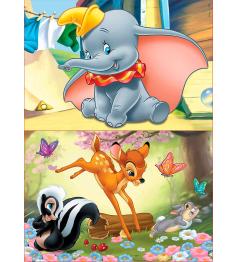 Puzzle Educa Disney Animals 2 x 16 peças de madeira