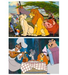 Puzzle Educa Disney Animals de 2 x 48 Peças