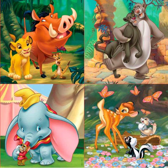 Puzzle progressivo Educa Disney Animals 12+16+20+25 peças