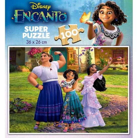 Puzzle Educa Disney Encantamento de 100 Peças de Madeira