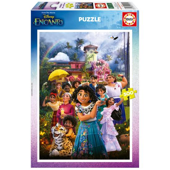 Puzzle Educa Disney Encanto de 500 Peças Puzzle Educa Disney Encanto de 500 Peças