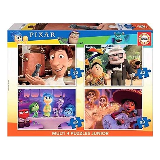 Puzzle multiprogressivo Educa Disney Pixar 20+40+60+80 pe