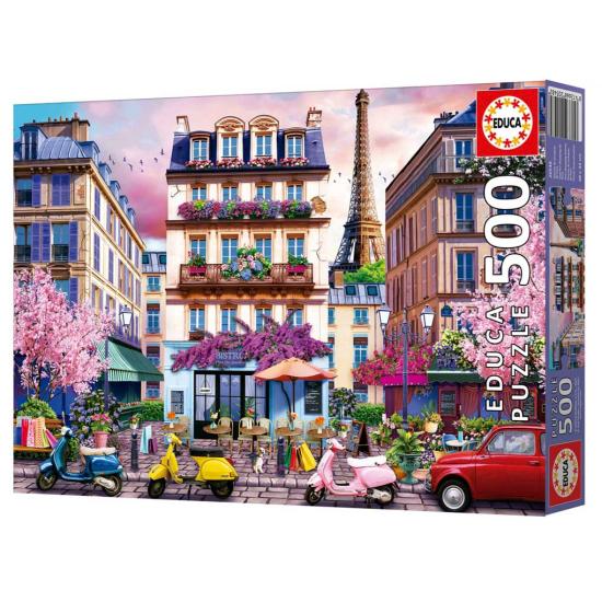 Puzzle Educa Distrito Comercial De Paris de 500 peças