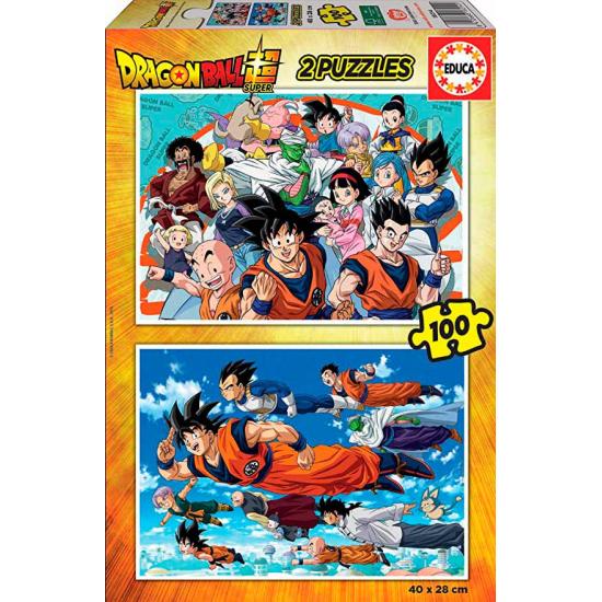 Puzzle Educa Dragon Ball Super 2 x 100 peças
