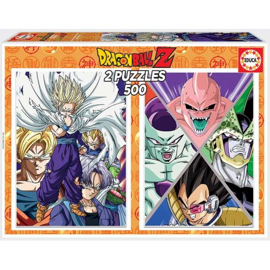 Puzzle Educa Dragon Ball Z 2 x 500 peças