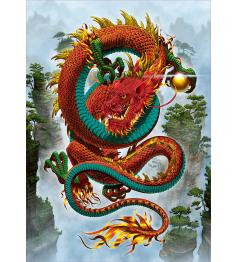 Puzzle Educa Dragon of Good Fortune 500 peças