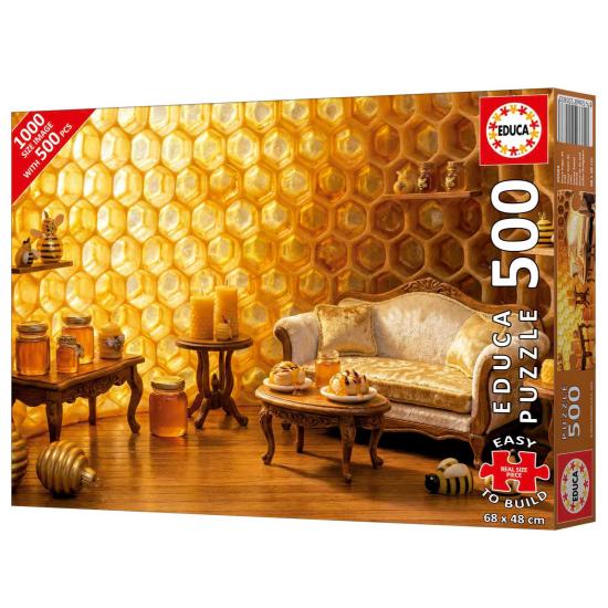 Puzzle Educa Lar Doce Lar XXL 500 peças
