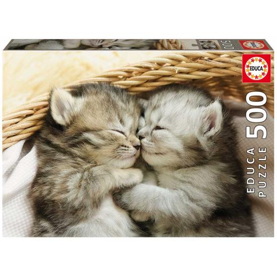 Puzzle Educa Sweet Kittens 500 peças