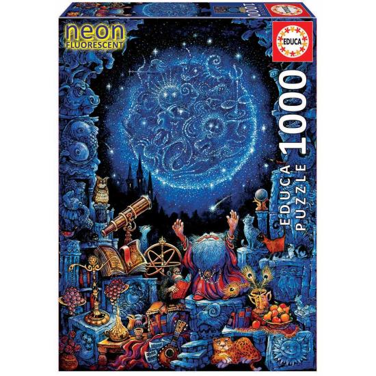 Puzzle Educa O Astrólogo, Neon 1000 Peças