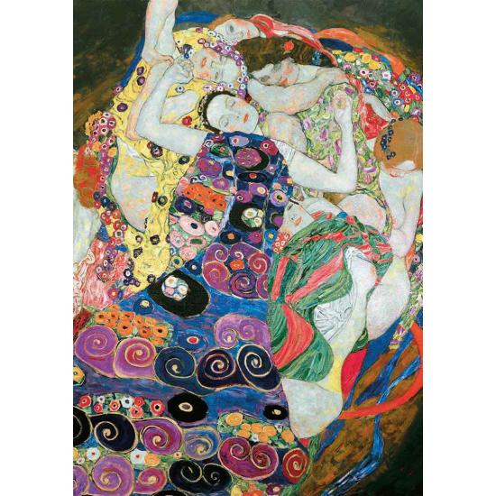 Puzzle Educa O Beijo e a Virgem, Gustav Klimt 2x1000 Pcs