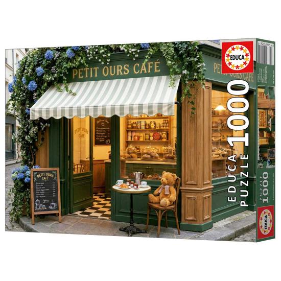 Puzzle Educa O Café Do Ursinho de 1000 peças