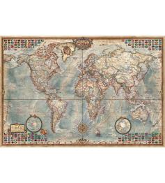 Puzzle Educa El Mundo, Mapa Político de 4000 Peças