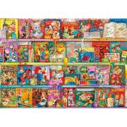 Puzzle Educa O Cantinho Dos Livros Engraçados E Kitsch de 1500 p