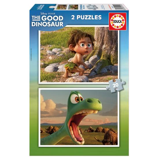 Puzzle Educa Arlo's Journey, Bom Dinossauro 2 x 20 Peças