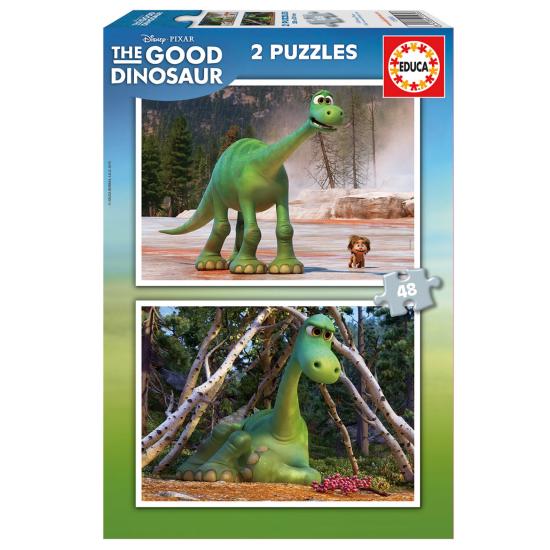 Puzzle Educa Arlo's Journey, Bom Dinossauro 2 x 48 Peças