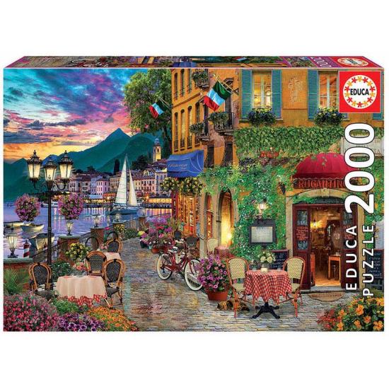 Puzzle Educa Italiano Charme 2000 Peças