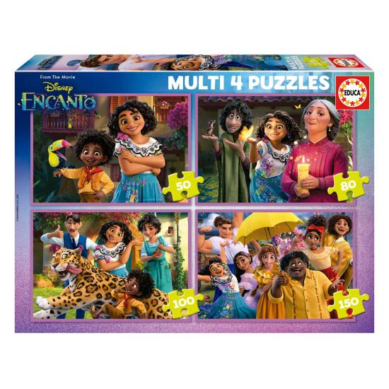 Puzzle Educa Charme Multi Progressivo 50+80+100+150 Puzzle Educa Charme Multi Progressivo 50+80+100+150