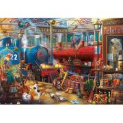 Puzzle Educa Enigmatic Train Station 500 Peças