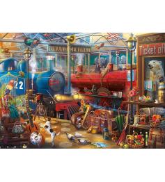 Puzzle Educa Enigmatic Train Station 500 Peças