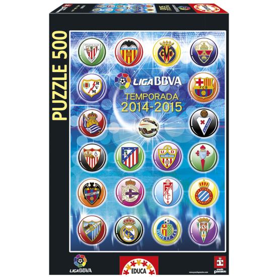 Puzzle Educa Shields da Liga Espanhola de Futebol Profissional