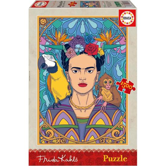 Puzzle Educa Frida Kahlo de 1500 Pçs Puzzle Educa Frida Kahlo de 1500 Pçs