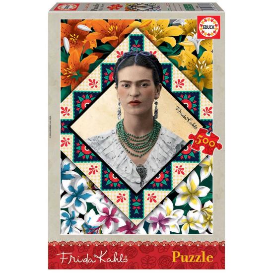 Puzzle Educa Frida Kahlo 500 peças Puzzle Educa Frida Kahlo 500 peças