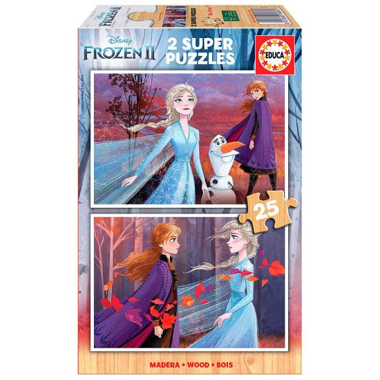 Puzzle Educa Frozen 2 de 2 x 25 peças