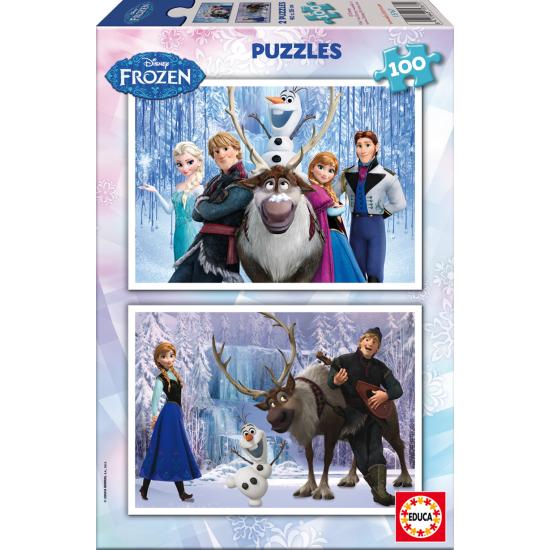 Puzzle Educa Frozen 2 x 100 peças