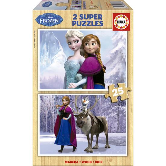 Puzzle Educa Frozen 2 x 25 peças