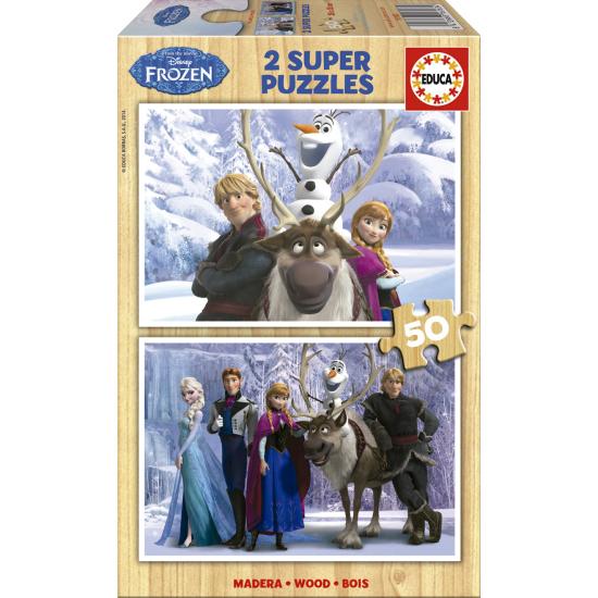 Puzzle Educa Frozen 2 x 50 peças
