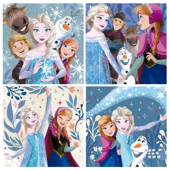 Puzzle Educa Frozen Progresivo 12+16+20+25 peças