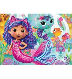 Puzzle Educa Gabby's Dollhouse de 100 Peças de Madeira