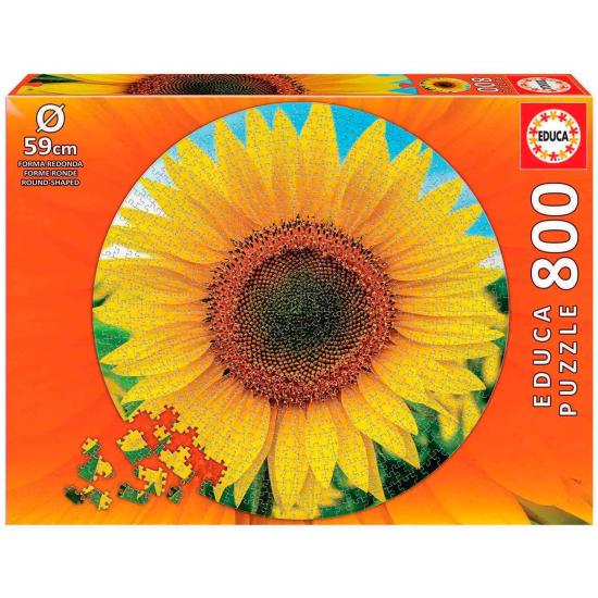 Puzzle Educa Girassol Girassol 800 Peças