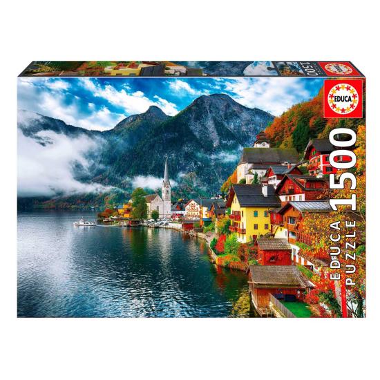 Puzzle Educa Hallstadt, Austria de 1500 peças Puzzle Educa Hallstadt, Austria de 1500 peças