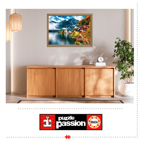 Puzzle Educa Hallstadt, Austria de 1500 peças Puzzle Educa Hallstadt, Austria de 1500 peças