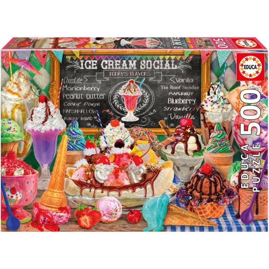 Puzzle Educa Sorveteria 500 Peças