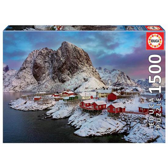 Puzzle Educa Lofoten Islands, Noruega 1500 peças