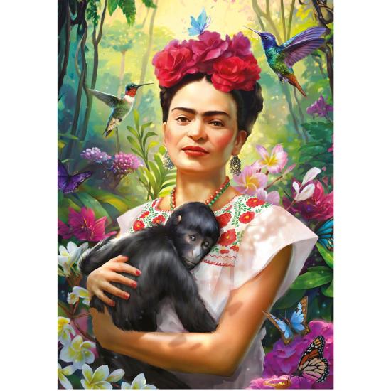 Puzzle do Jardim da Educa Frida Kahlo, 1000 Peças